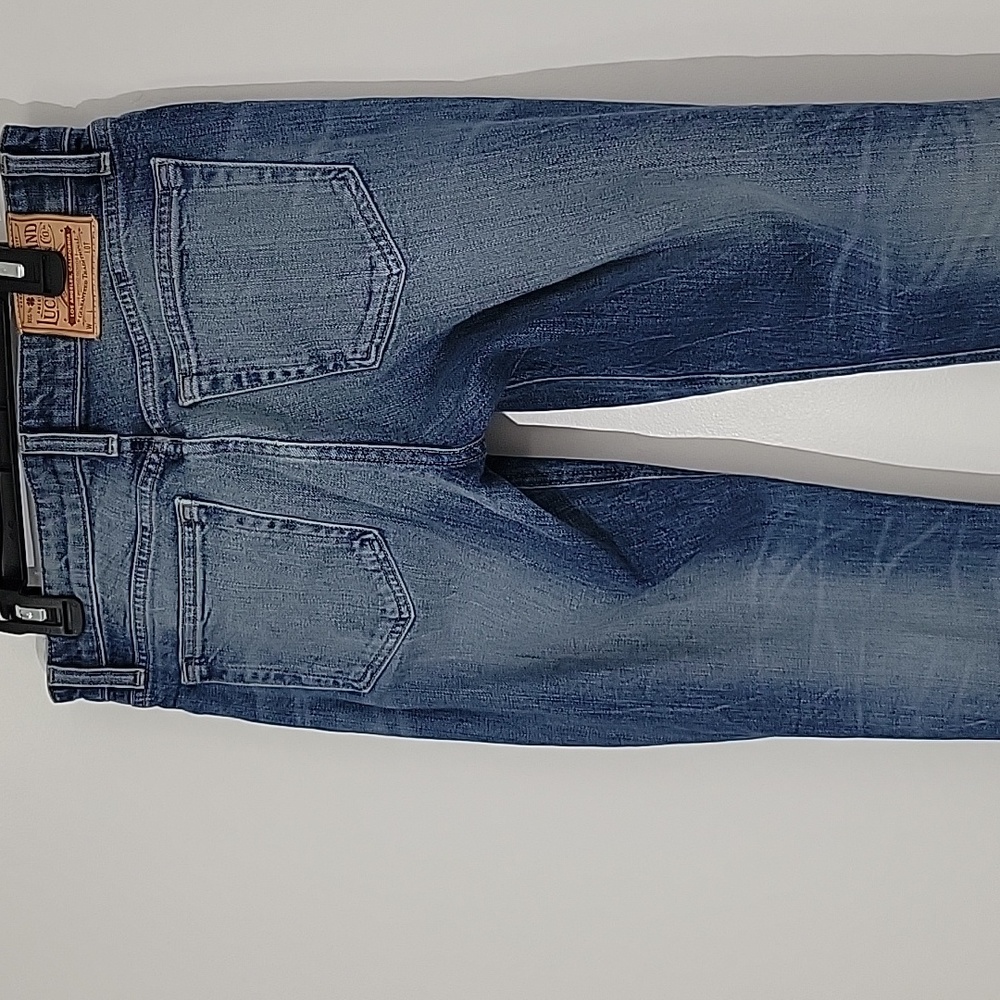 Lucky Brand Jeans Womans Size 0/25 Blue Sienna Slim Boyfriend Denim flex - Picture 10 of 17